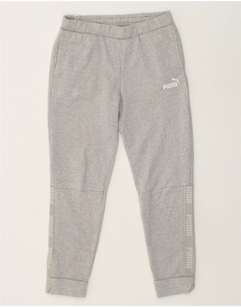 PUMA Womens Tracksuit Trousers Joggers UK 6 XS Grey | Vintage Puma | Thrift | Second-Hand Puma | Used Clothing | Messina Hembry 