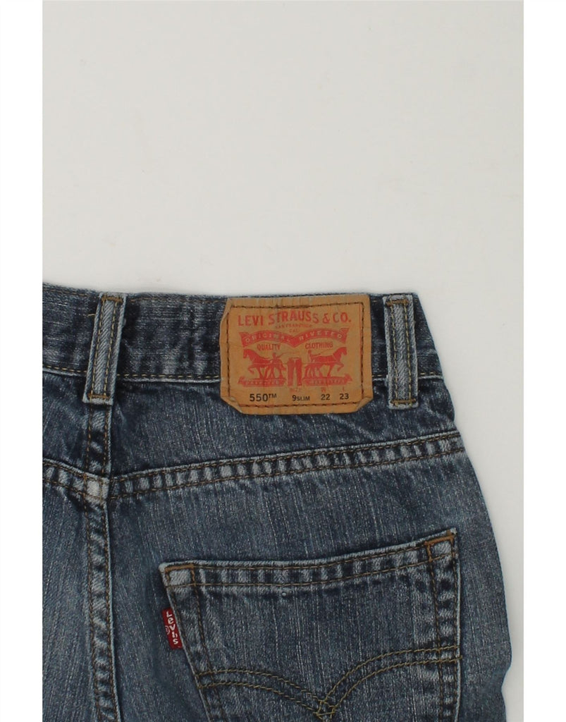 LEVI'S Boys 550 Relaxed Fit Loose Jeans 9-10 Years W22 L23  Blue Cotton | Vintage Levi's | Thrift | Second-Hand Levi's | Used Clothing | Messina Hembry 