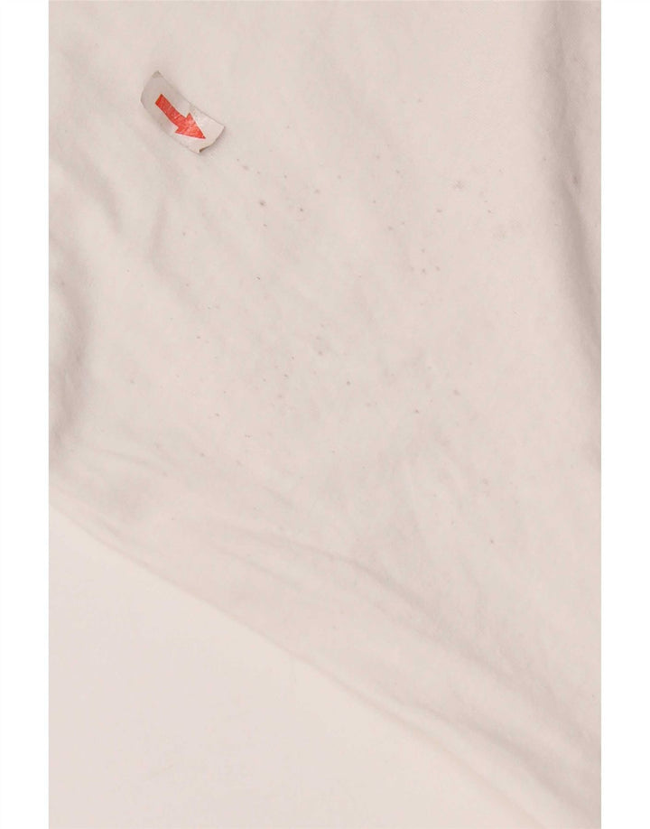 Puma Mens Graphic T-Shirt Top Large White Cotton