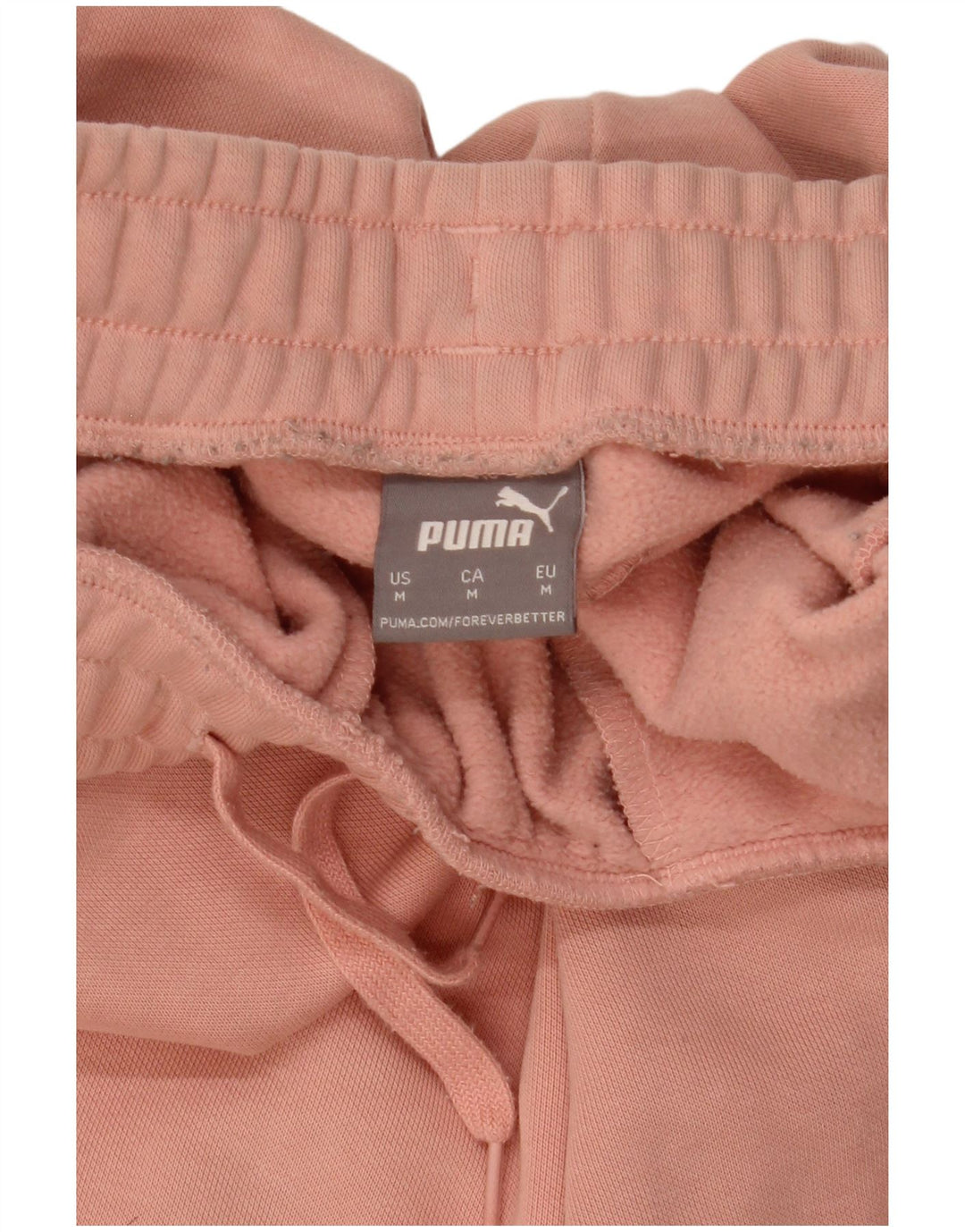 Puma Womens Tracksuit Trousers Joggers UK 12 Medium Pink