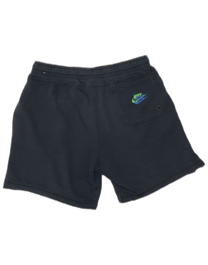 Nike Mens Graphic Sport Shorts Medium Navy Blue Cotton