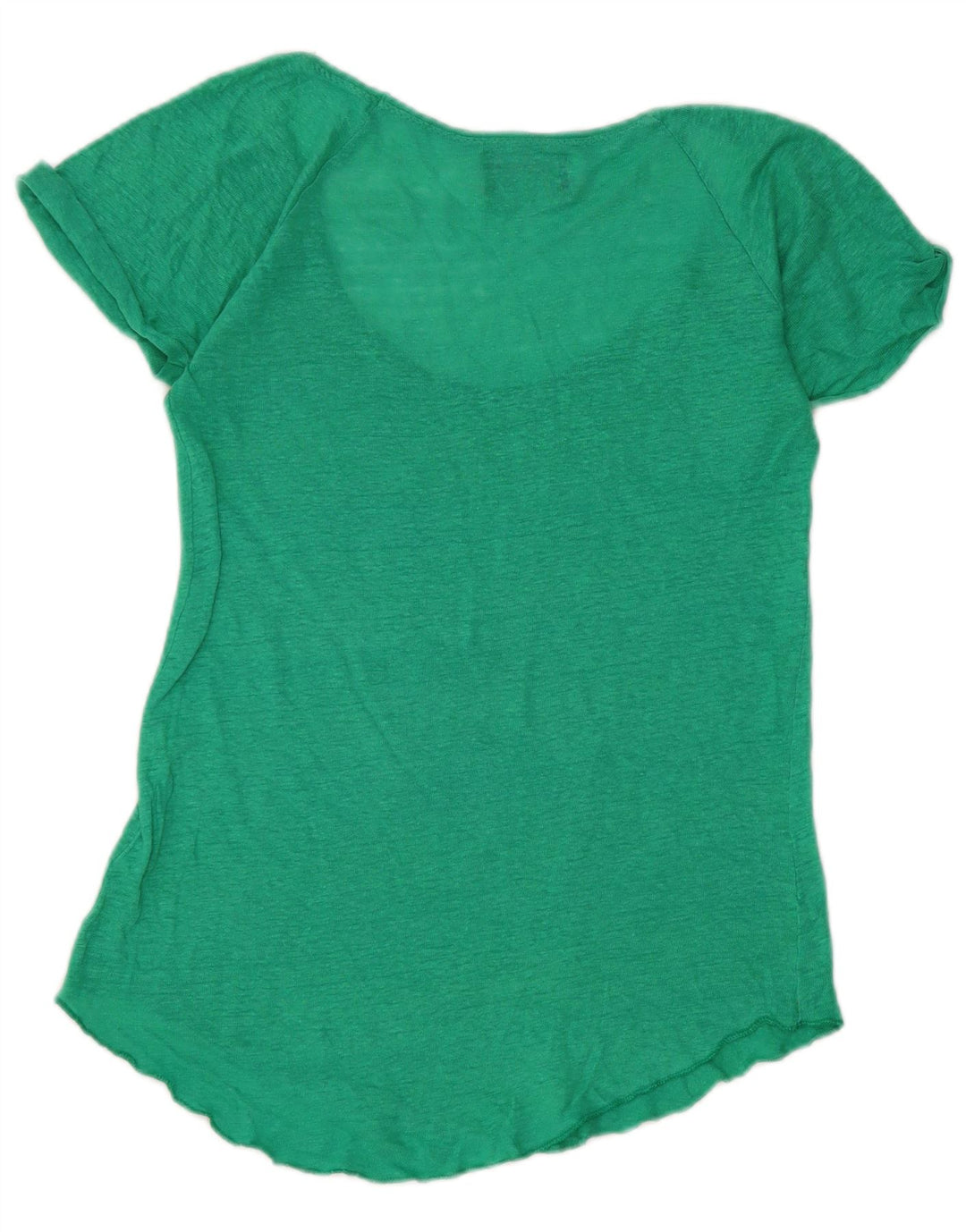 Zara Womens T-Shirt Top UK 10 Small Green