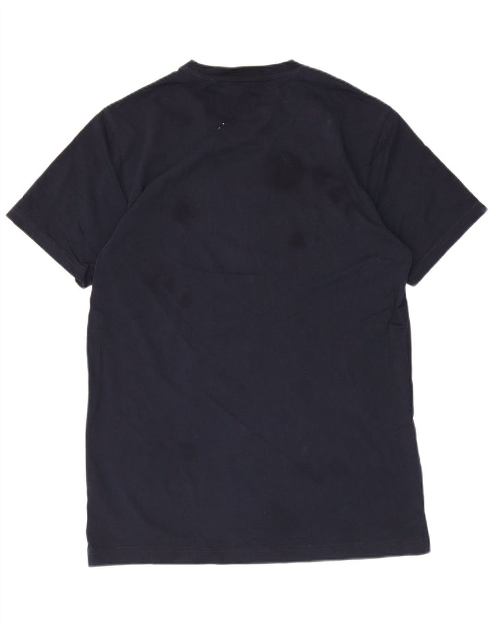 Penguin Mens Graphic T-Shirt Top Medium Navy Blue