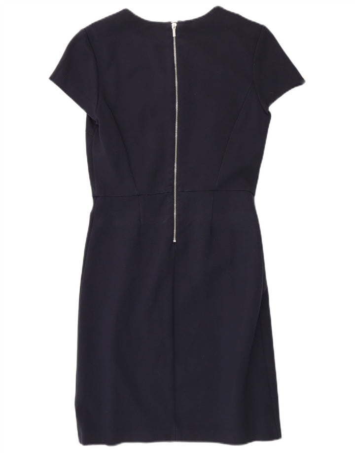 Tommy Hilfiger Womens Sheath Dress US 4 Small Navy Blue Viscose