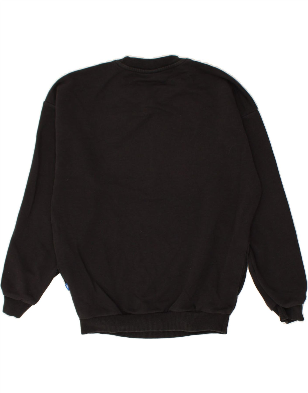 ADIDAS Womens Graphic Sweatshirt Jumper UK 8 Small Black Cotton | Vintage Adidas | Thrift | Second-Hand Adidas | Used Clothing | Messina Hembry 