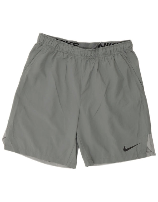 Nike Mens Dri Fit Sport Shorts Large Grey Polyester
