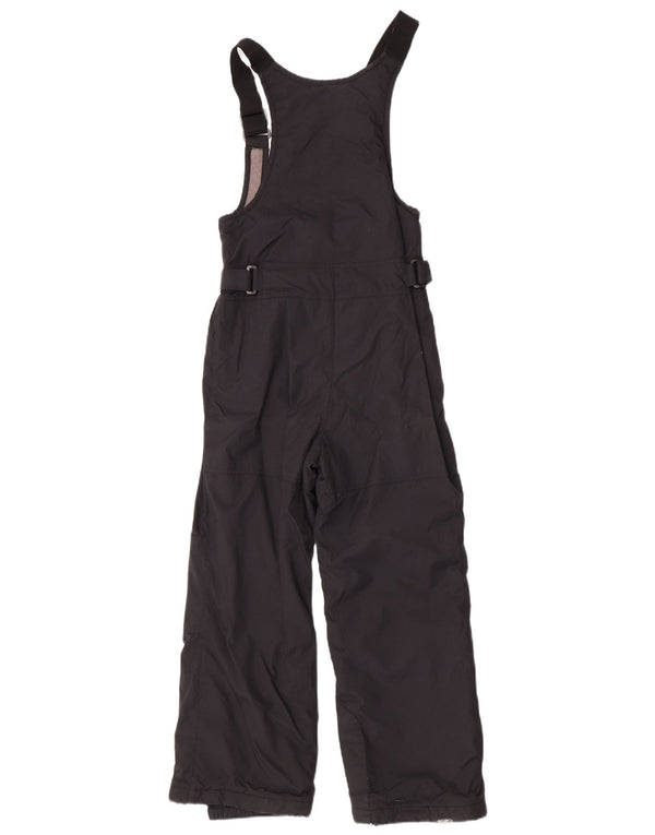 Columbia Boys Dungarees Ski Trousers 10-11 Years  Black Nylon
