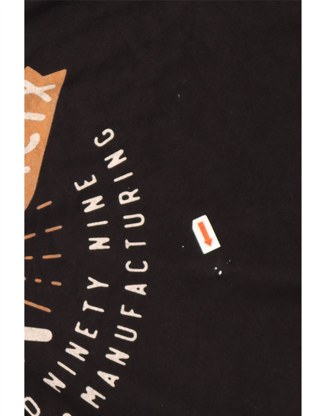 HURLEY Mens Graphic T-Shirt Top XL Black Cotton