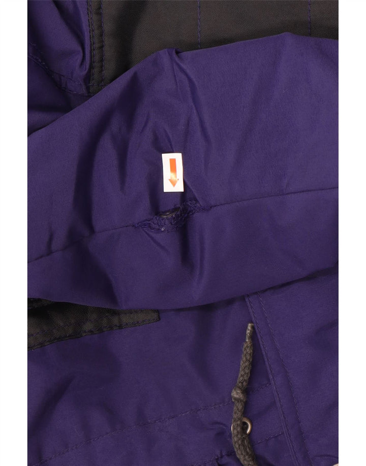 Rodeo Boys Windbreaker Jacket 11-12 Years Purple Colourblock Nylon