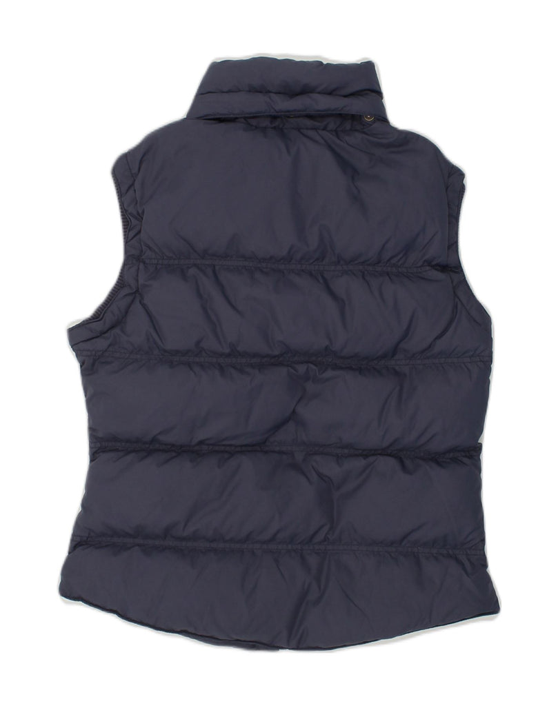 JACK WILLS Womens Padded Gilet UK 10 Small  Navy Blue Nylon | Vintage Jack Wills | Thrift | Second-Hand Jack Wills | Used Clothing | Messina Hembry 