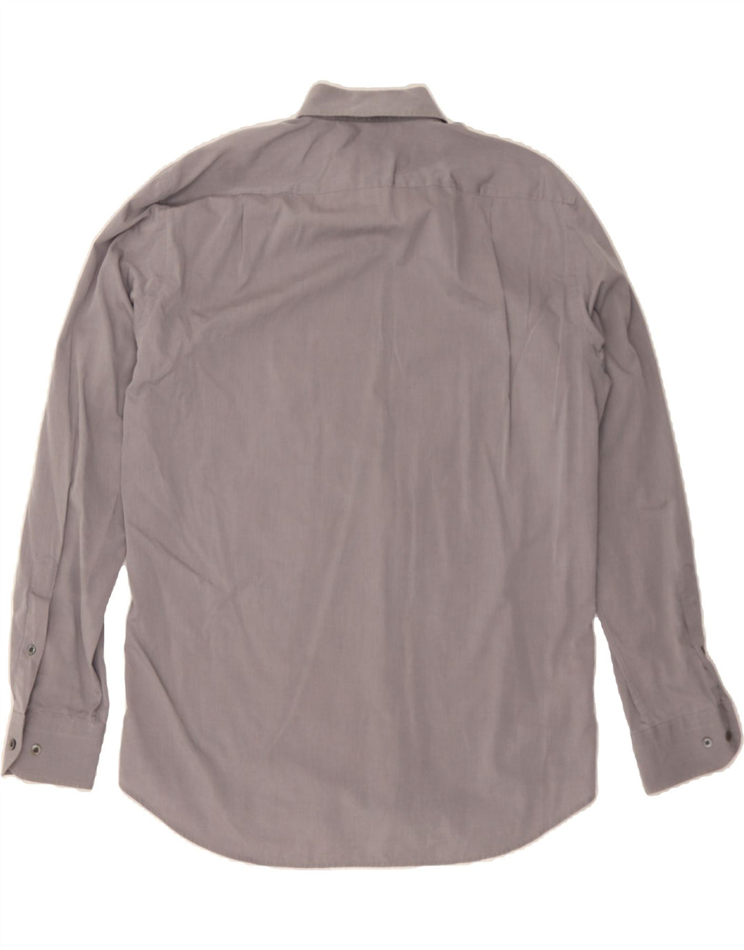 HUGO BOSS Mens Shirt Size 42 16 1/2 Large Grey Cotton Vintage Hugo Boss and Second-Hand Hugo Boss from Messina Hembry 