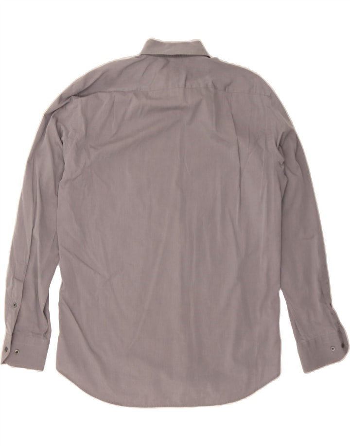 HUGO BOSS Mens Shirt Size 42 16 1/2 Large Grey Cotton Vintage Hugo Boss and Second-Hand Hugo Boss from Messina Hembry 