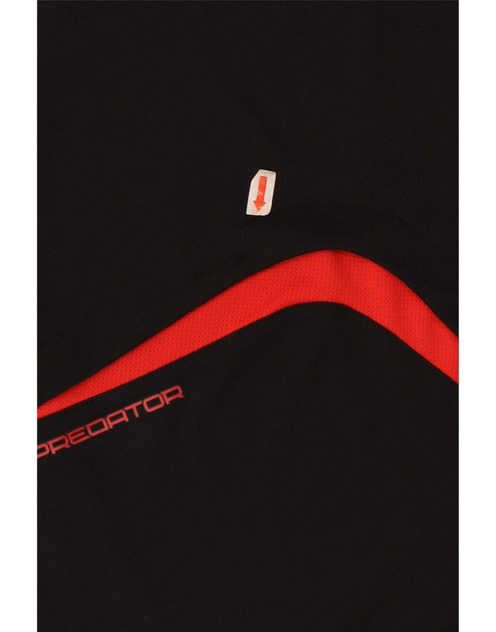 Adidas Mens Climacool T-Shirt Top Small Black Colourblock Polyester