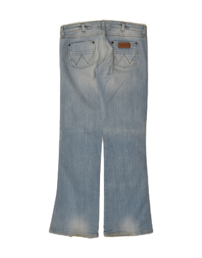 WRANGLER Womens Megan Bootcut Jeans W28 L32  Blue Cotton | Vintage Wrangler | Thrift | Second-Hand Wrangler | Used Clothing | Messina Hembry 