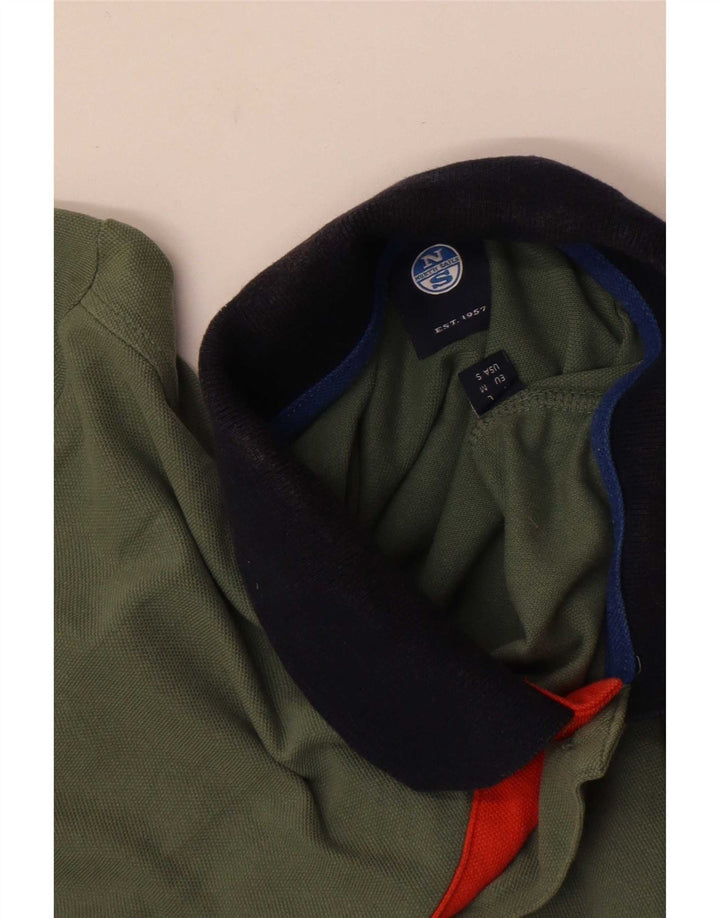 North Sails Mens Polo Shirt Small Khaki