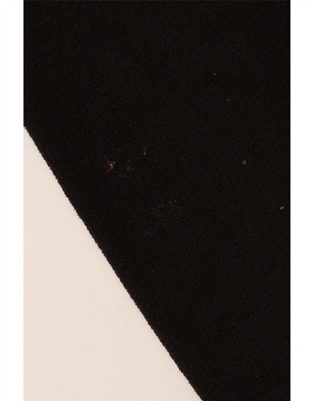 ANIMAL Mens Zip Neck Fleece Jumper Large Black Polyester