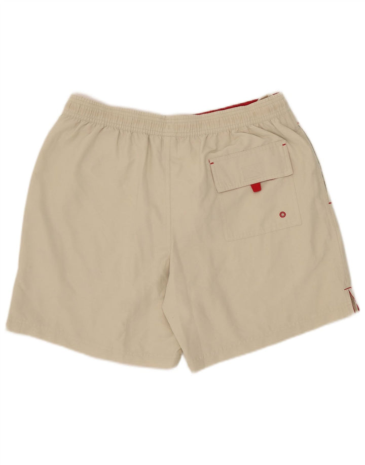 Marks & Spencer Mens Swimming Shorts Large  Beige Polyester