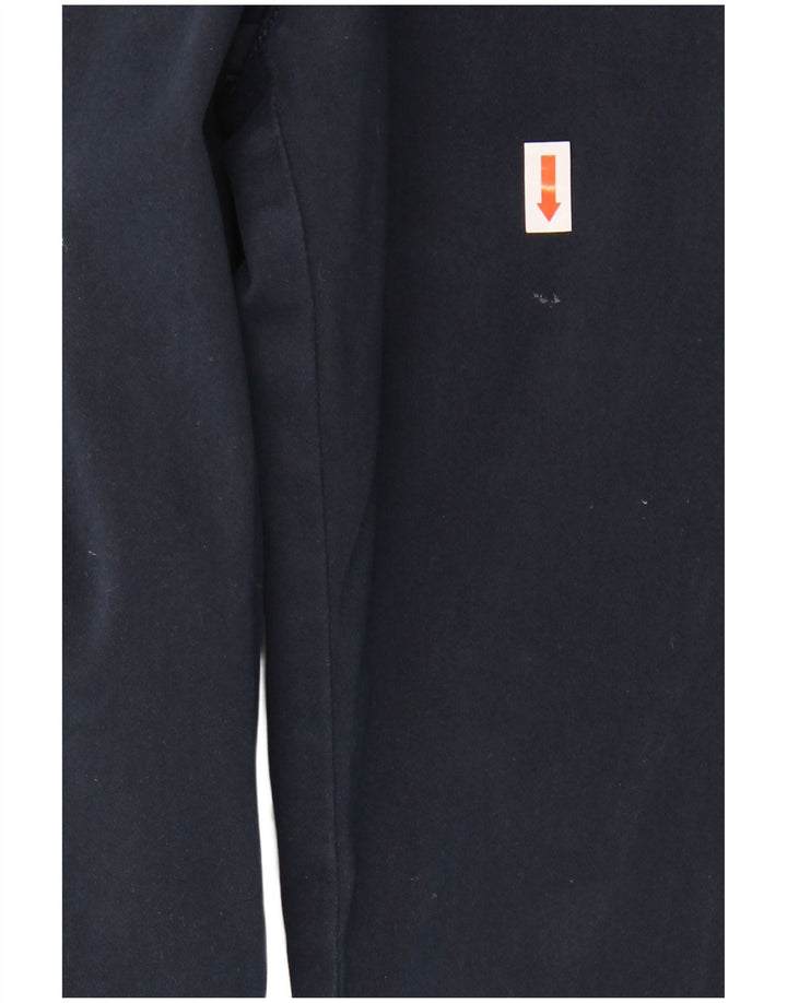HUGO BOSS Womens Slim Chino Trousers W32 L28 Navy Blue