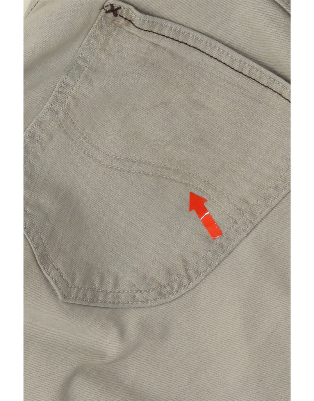 Lee Mens 5 Pocket Short Denim Shorts W32 Medium Grey Cotton
