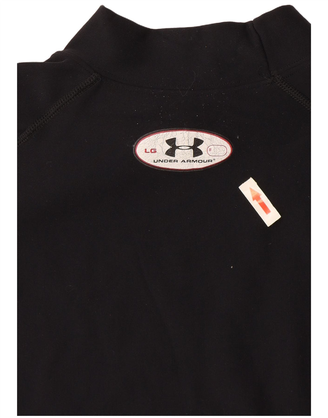 Under Armour Mens T-Shirt Top Large Navy Blue Nylon