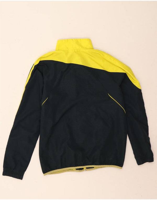 Adidas Boys F50 Graphic Tracksuit Top Jacket 13-14 Years Black Colourblock