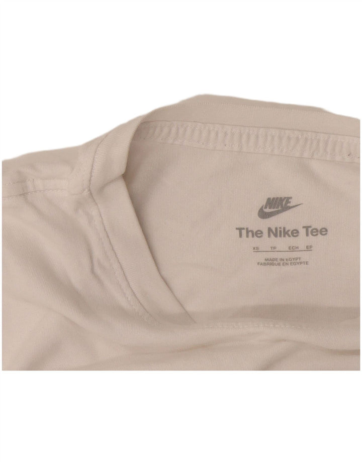Nike Mens T-Shirt Top XS White