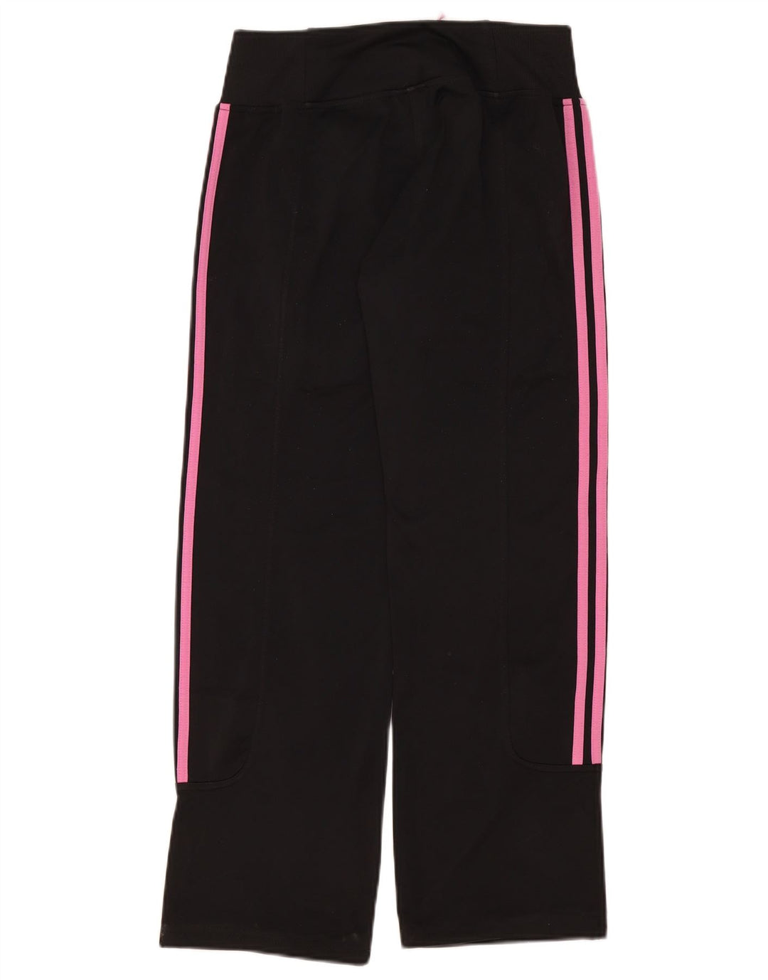 Adidas Womens Tracksuit Trousers UK 10 Small Black Polyester