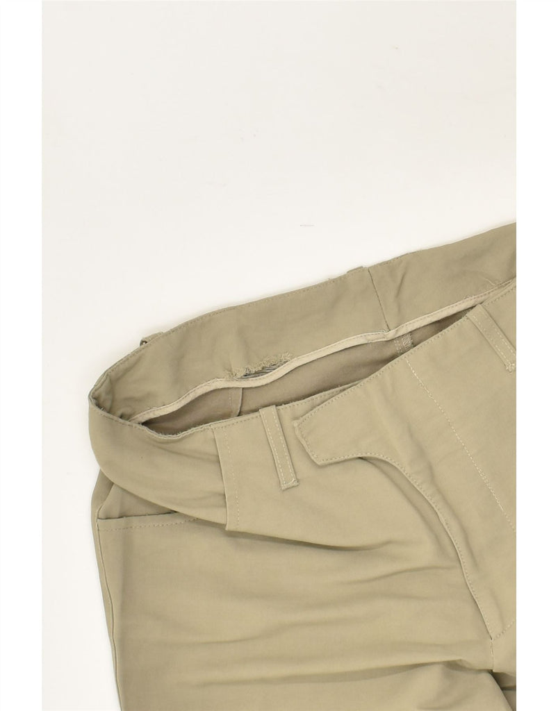 VINTAGE Mens Straight Casual Trousers IT 48 Medium W34 L32 Beige Cotton | Vintage Vintage | Thrift | Second-Hand Vintage | Used Clothing | Messina Hembry 