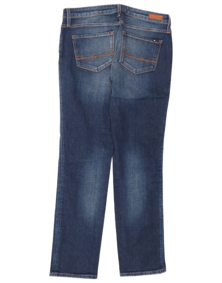 Tommy Hilfiger Womens Slim Jeans W29 L30 Blue Cotton