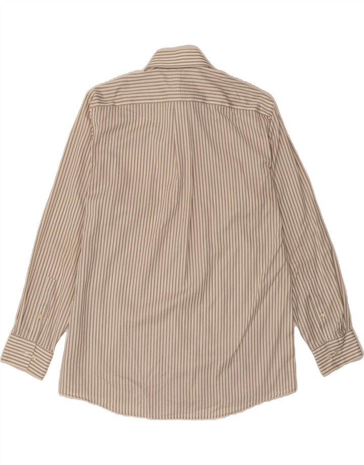 MICHAEL KORS Mens Shirt Size 16 Large Grey Pinstripe Vintage Michael Kors and Second-Hand Michael Kors from Messina Hembry 