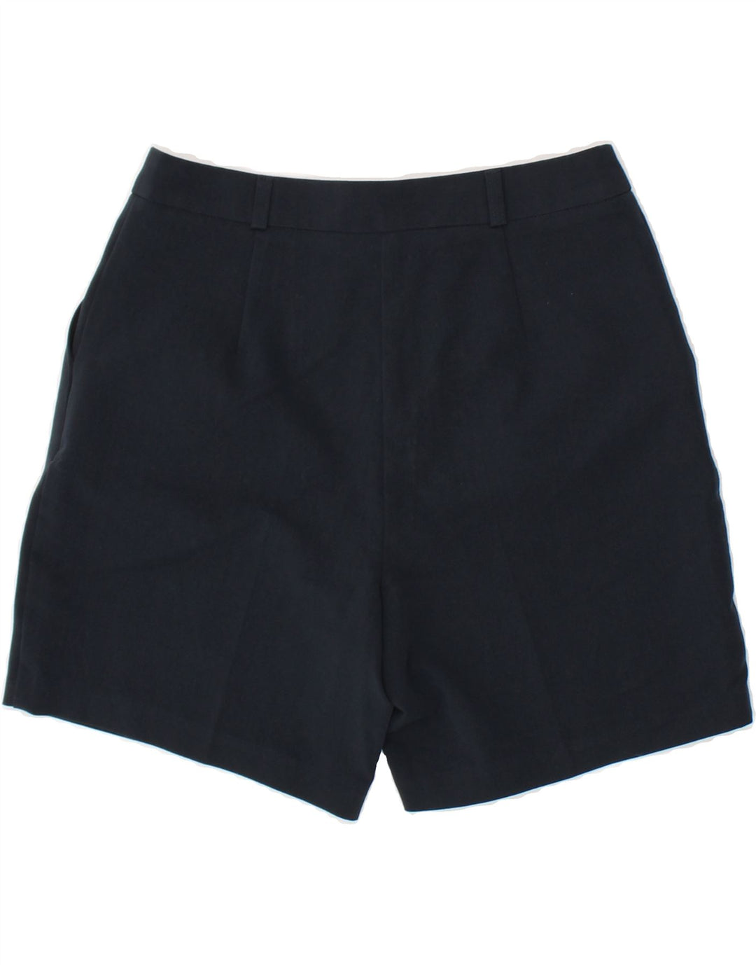 MISS SELFRIDGE Womens Chino Shorts UK 8 Small W26  Navy Blue Polyester Vintage Miss Selfridge and Second-Hand Miss Selfridge from Messina Hembry 