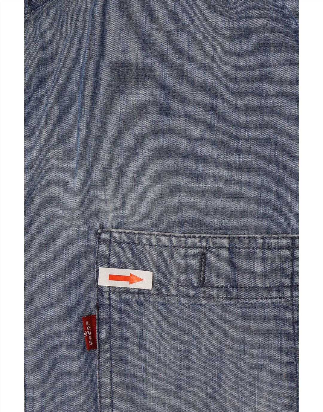 Levi's Mens Denim Shirt Large Blue