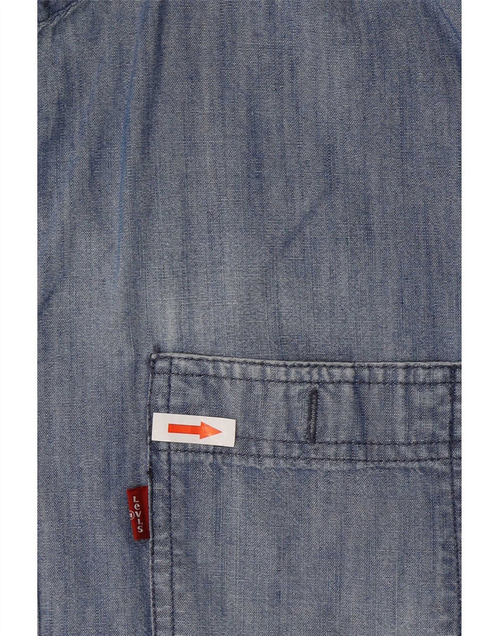 Levi's Mens Denim Shirt Large Blue