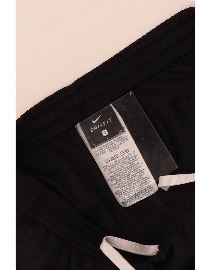 Nike Mens Dri Fit Tracksuit Trousers Small Black Polyester