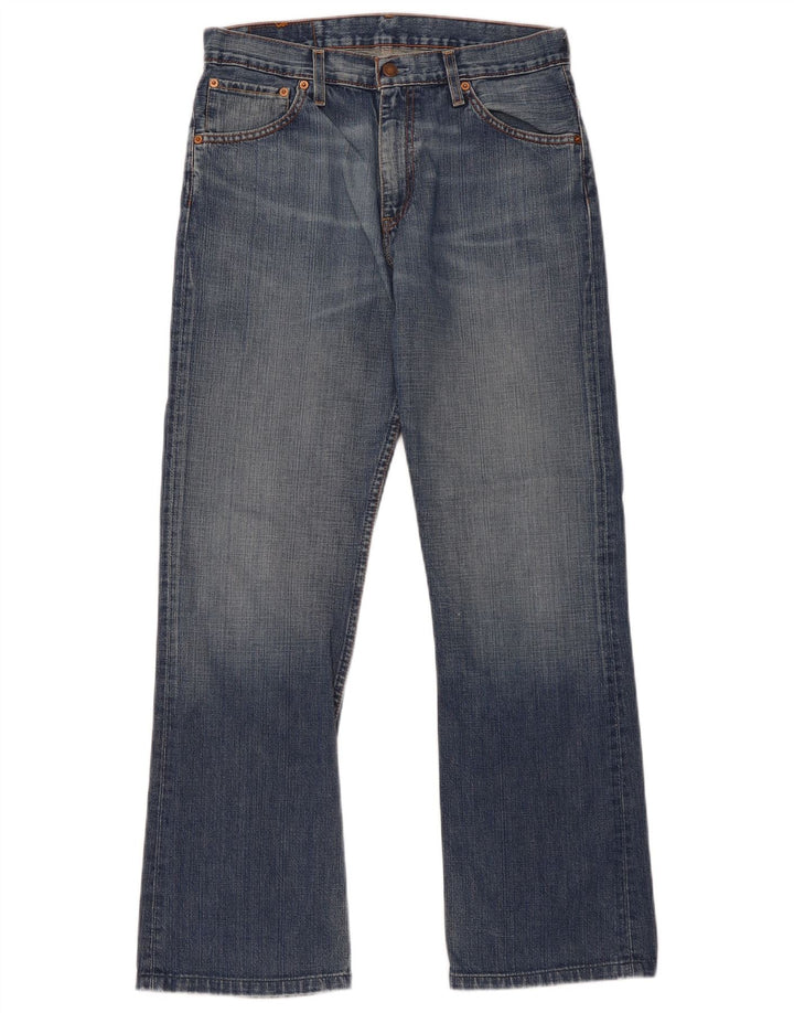 Levi's Mens 507 Bootcut Jeans W32 L31 Blue Cotton
