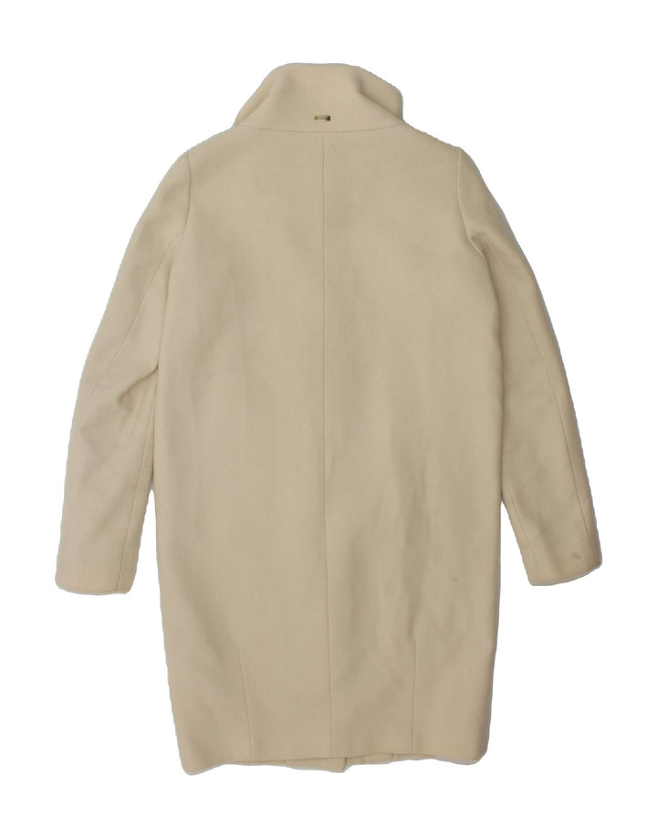 HERNO Womens Overcoat IT 42 Medium Off White Wool Vintage Herno and Second-Hand Herno from Messina Hembry 