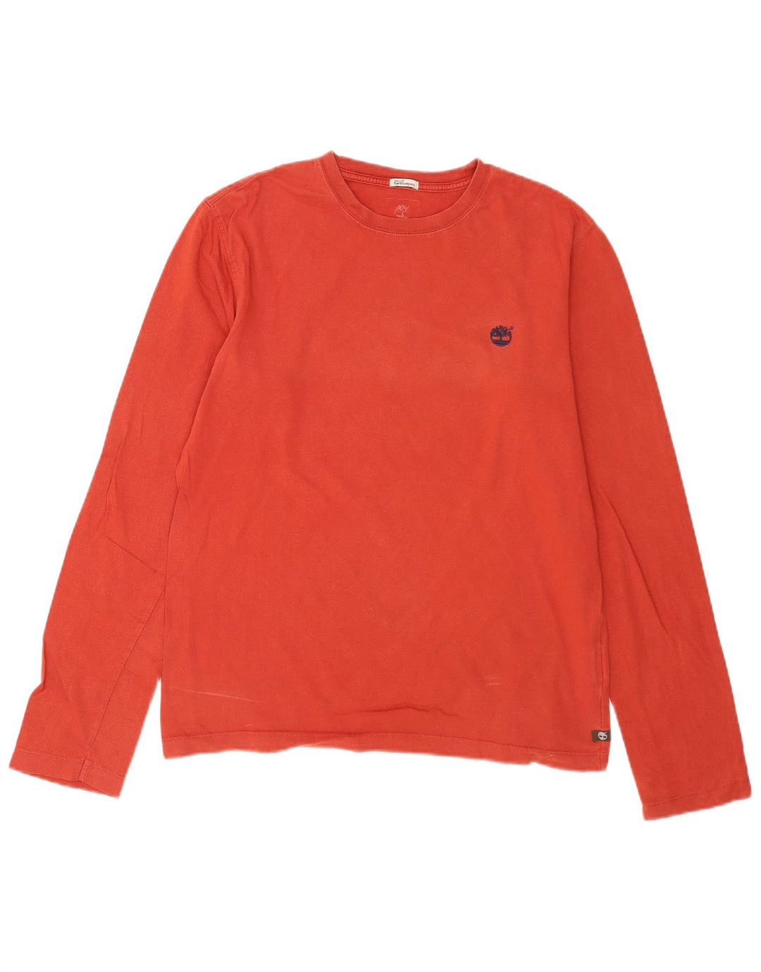 Timberland Mens Earthkeepers Graphic Top Long Sleeve Medium Red Cotton