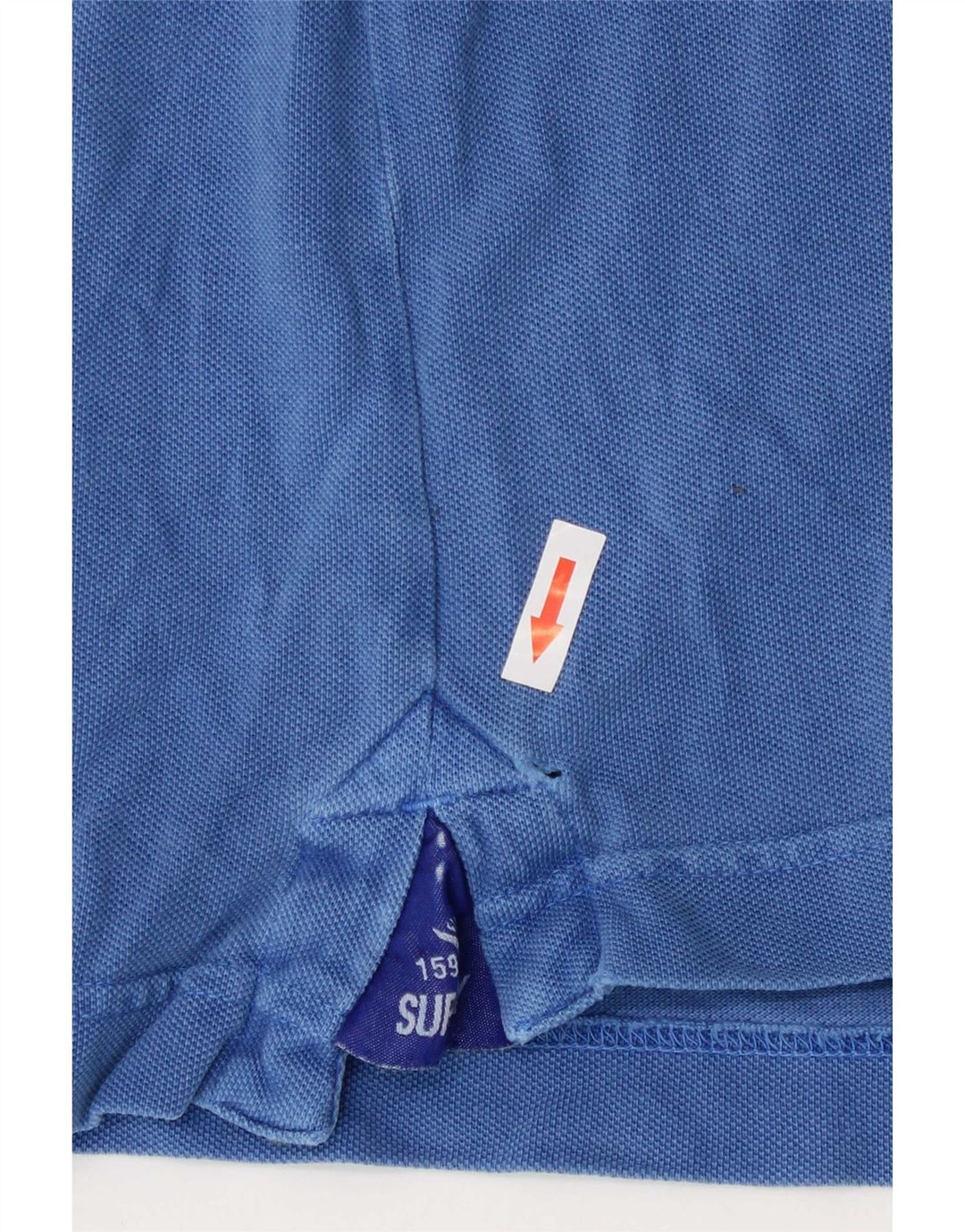 Superdry Mens Polo Shirt Medium Blue