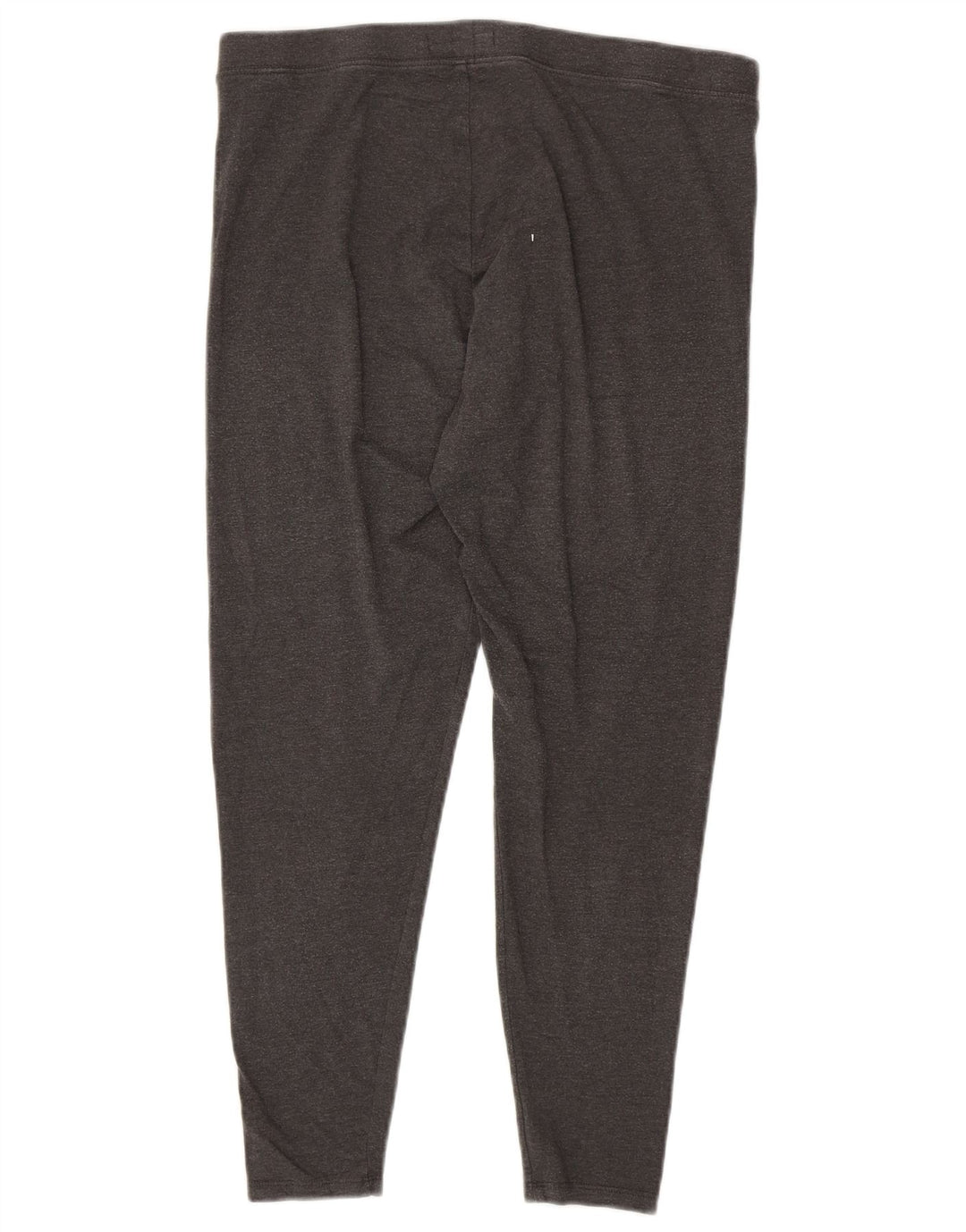 Marks & Spencer Womens Crop Leggings UK 16 Large  Grey Cotton
