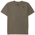 Nike Mens Dri Fit T-Shirt Top Medium Grey Polyester