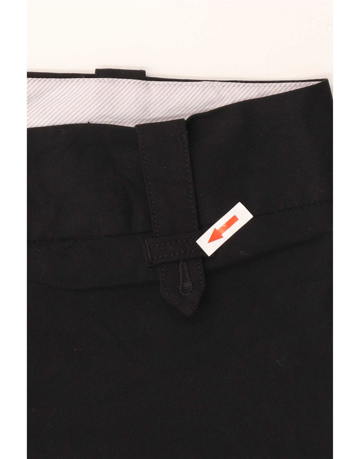 Mossimo Womens Capri Trousers US 12 Large W34 L21 Black Polyester