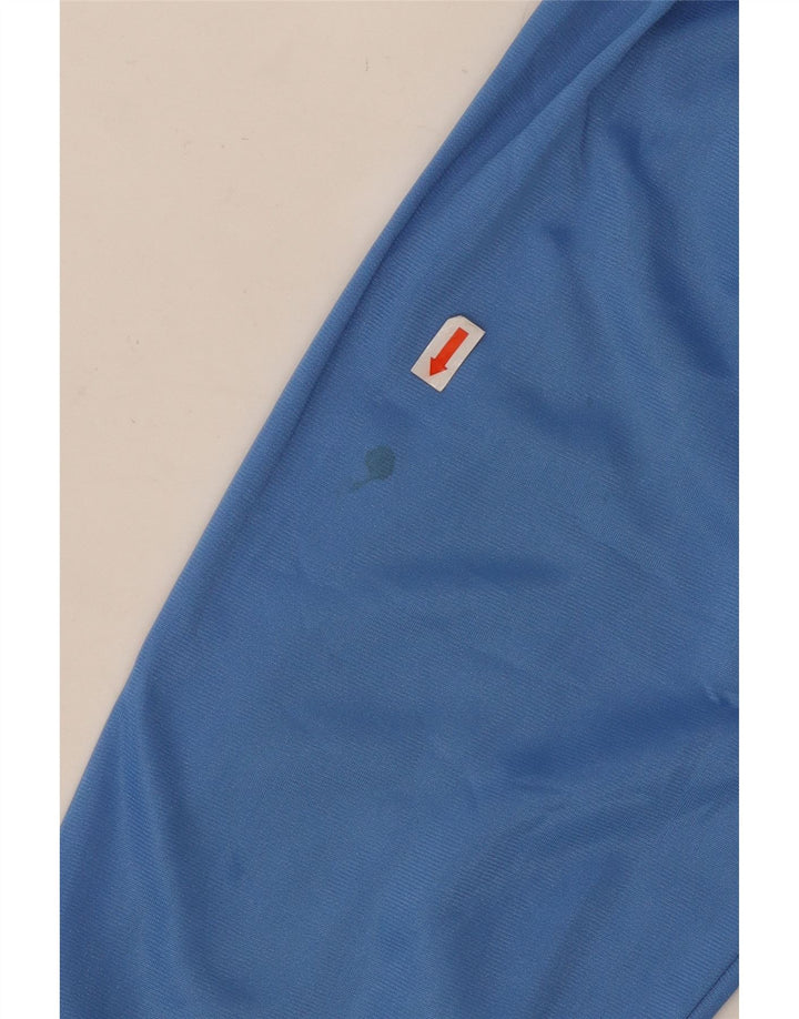 ASICS Mens Tracksuit Top Jacket 2XL Blue Colourblock