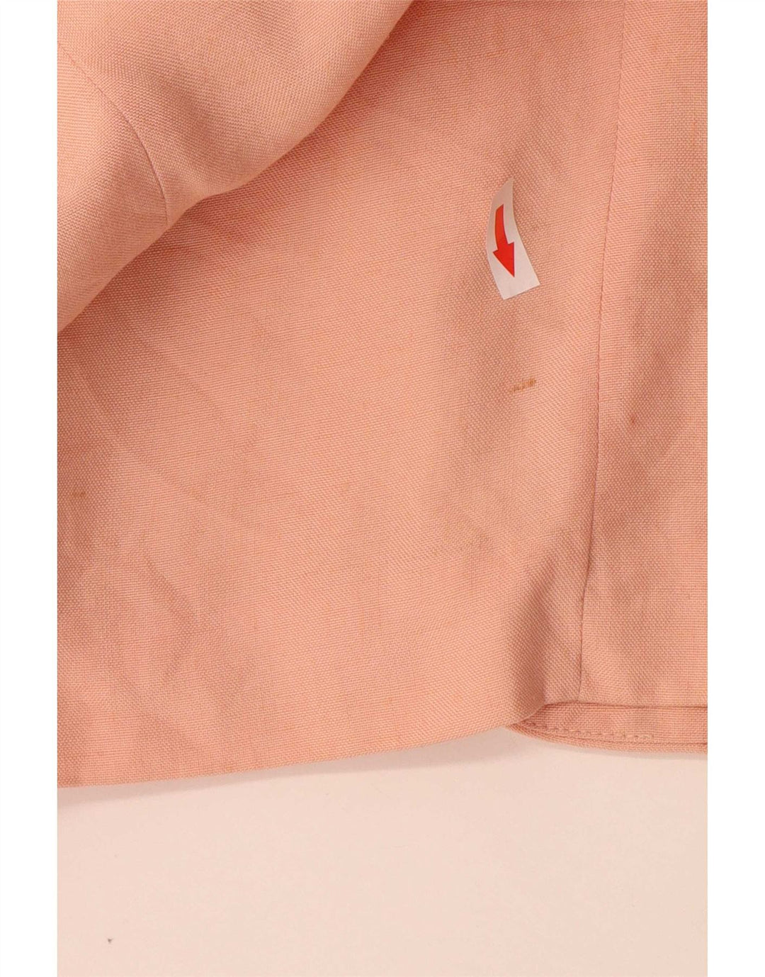 Zara Womens 1 Button Blazer Jacket UK 14 Medium Pink Viscose