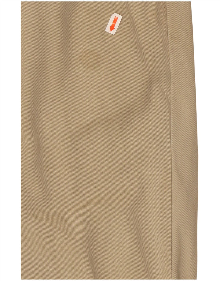 LEVI'S Mens Slim Chino Trousers W32 L31 Beige Cotton