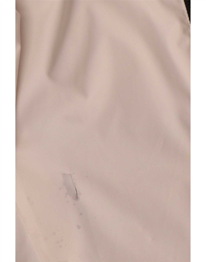 Helly Hansen Mens Graphic Windbreaker Jacket UK 40 Large White Polyester