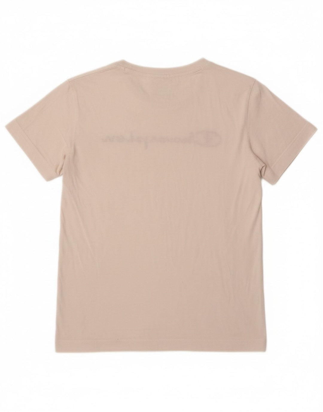 CHAMPION Womens Graphic T-Shirt Top UK 10 Small White