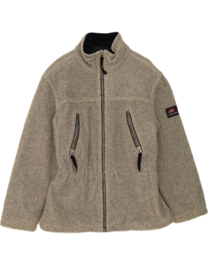 BEST COMPANY Womens Fleece Jacket UK 16 Large Grey
