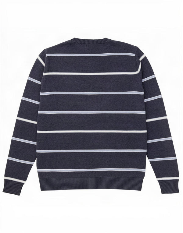 Marks & Spencer Mens Blue Harbour Crew Neck Jumper Sweater Medium Navy