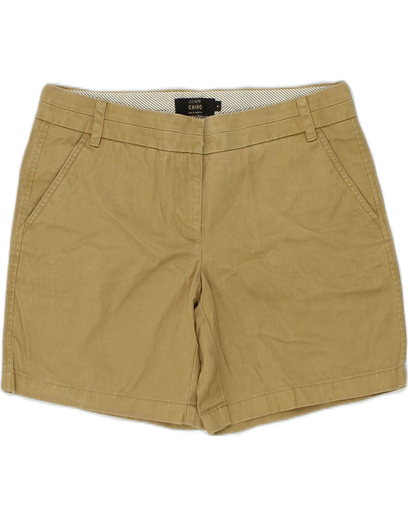 J. CREW Womens Chino Shorts US 8 Medium W31 Beige Cotton | Vintage J. Crew | Thrift | Second-Hand J. Crew | Used Clothing | Messina Hembry 