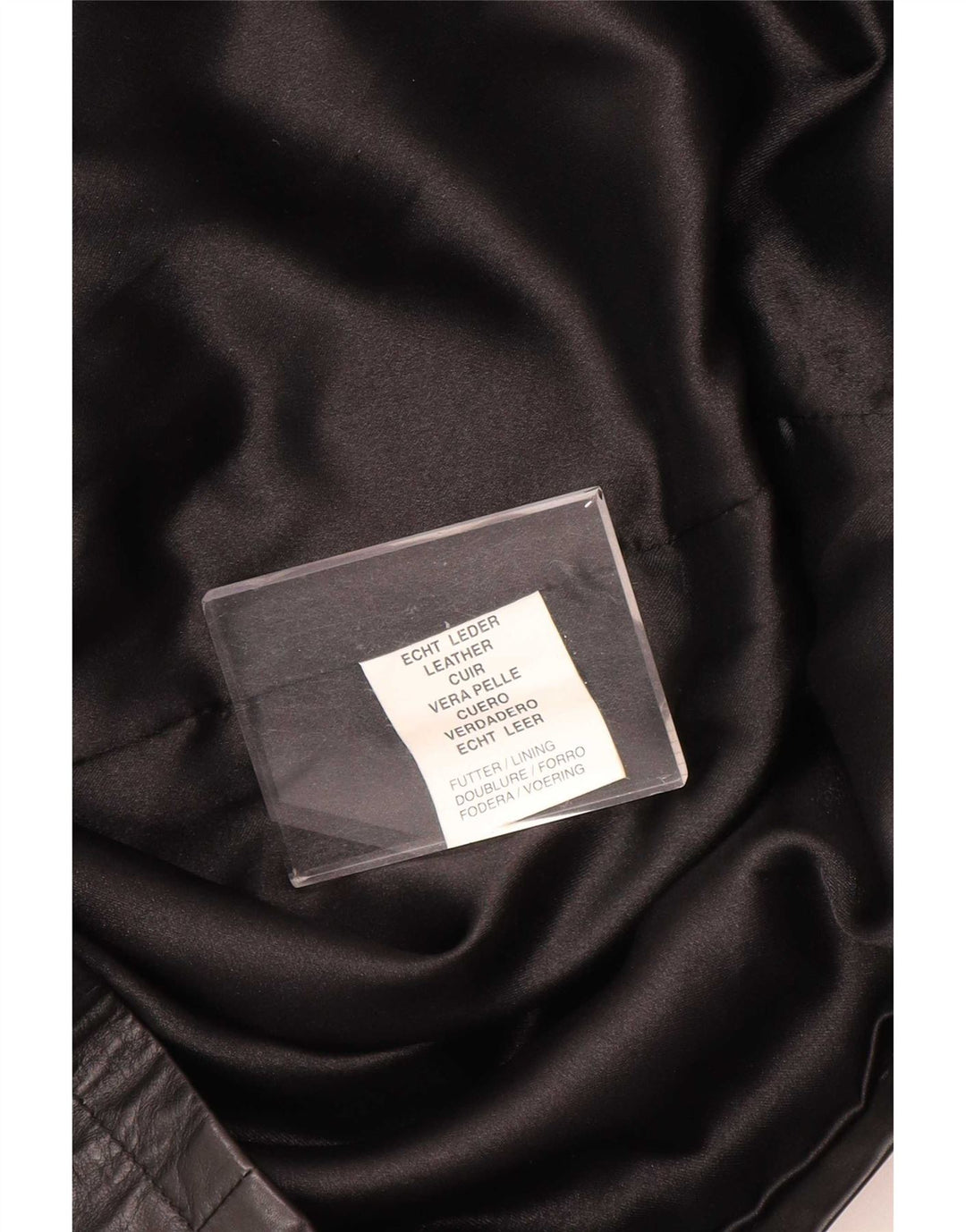 Vintage Mens Leather Jacket UK 40 Large Black